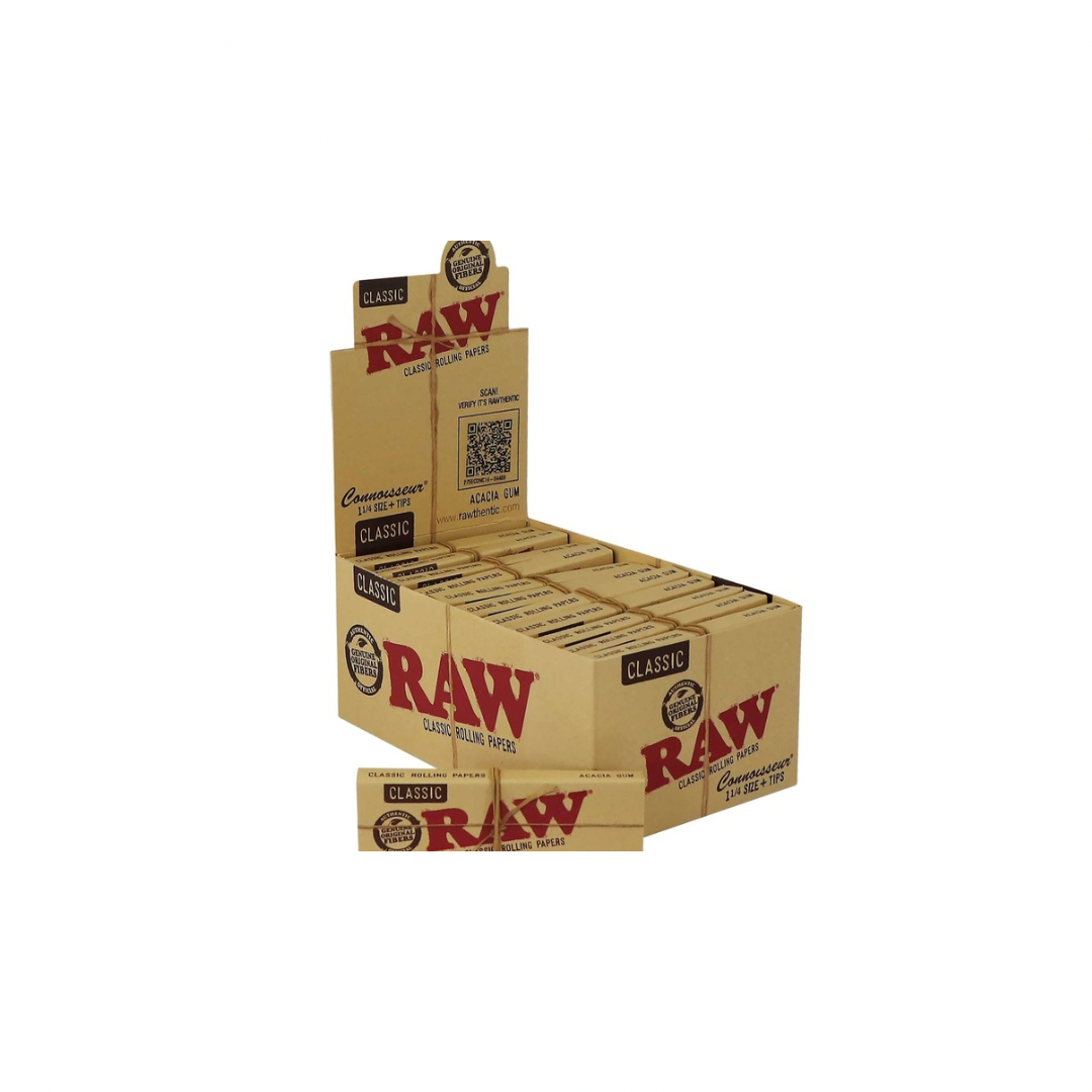 RAW Connoisseur – 1 ¼ + Tips