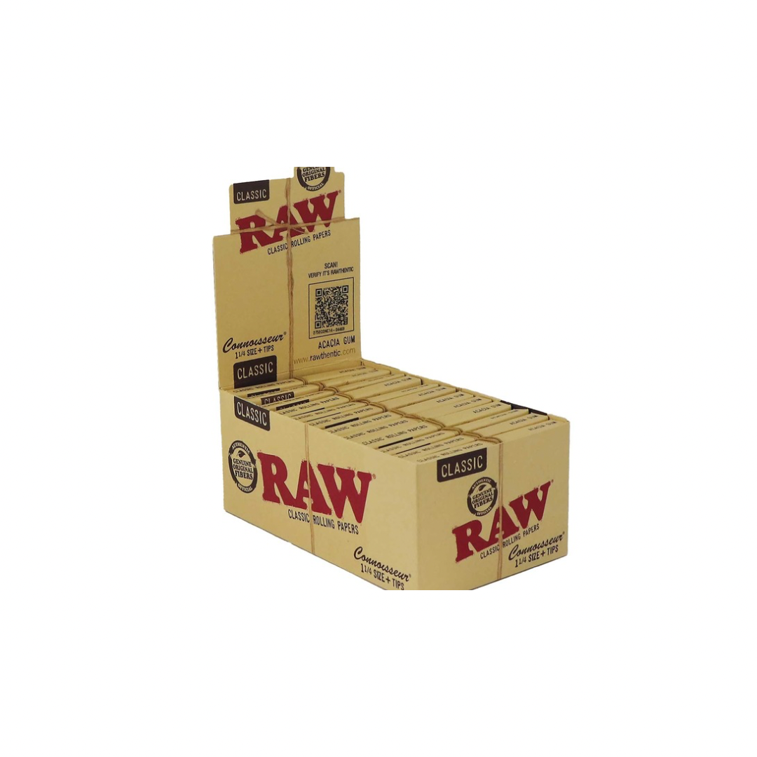 RAW Connoisseur – 1 ¼ + Tips