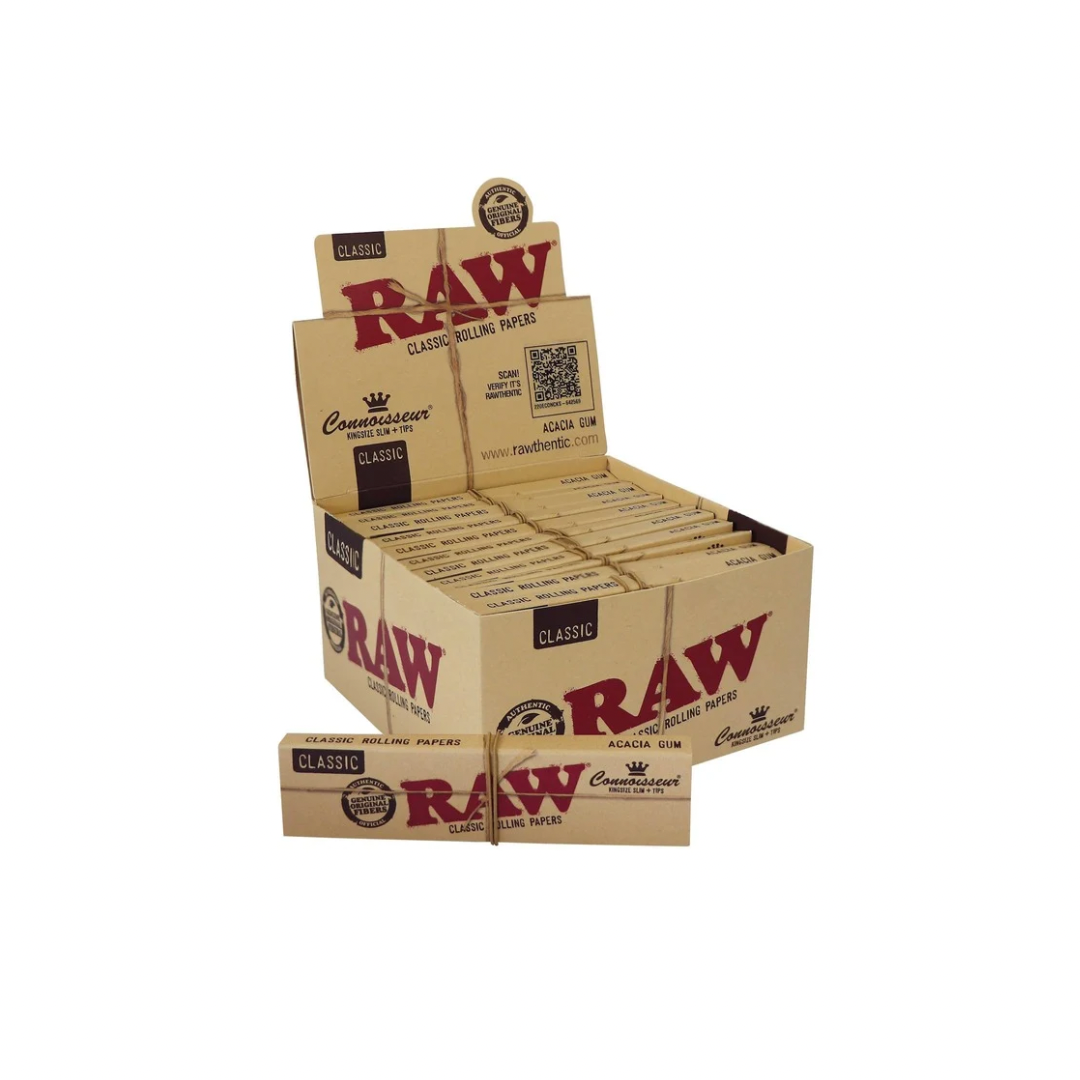 RAW Connoisseur – King Size Slim + Tips