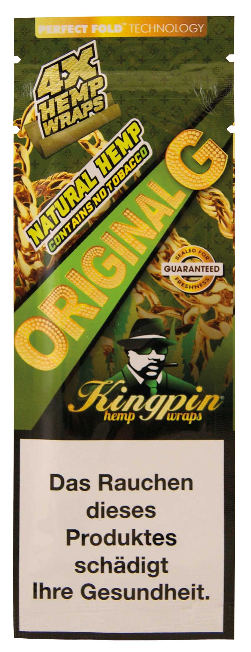 KINGPIN Hemp Wrap – Original (25er Box)