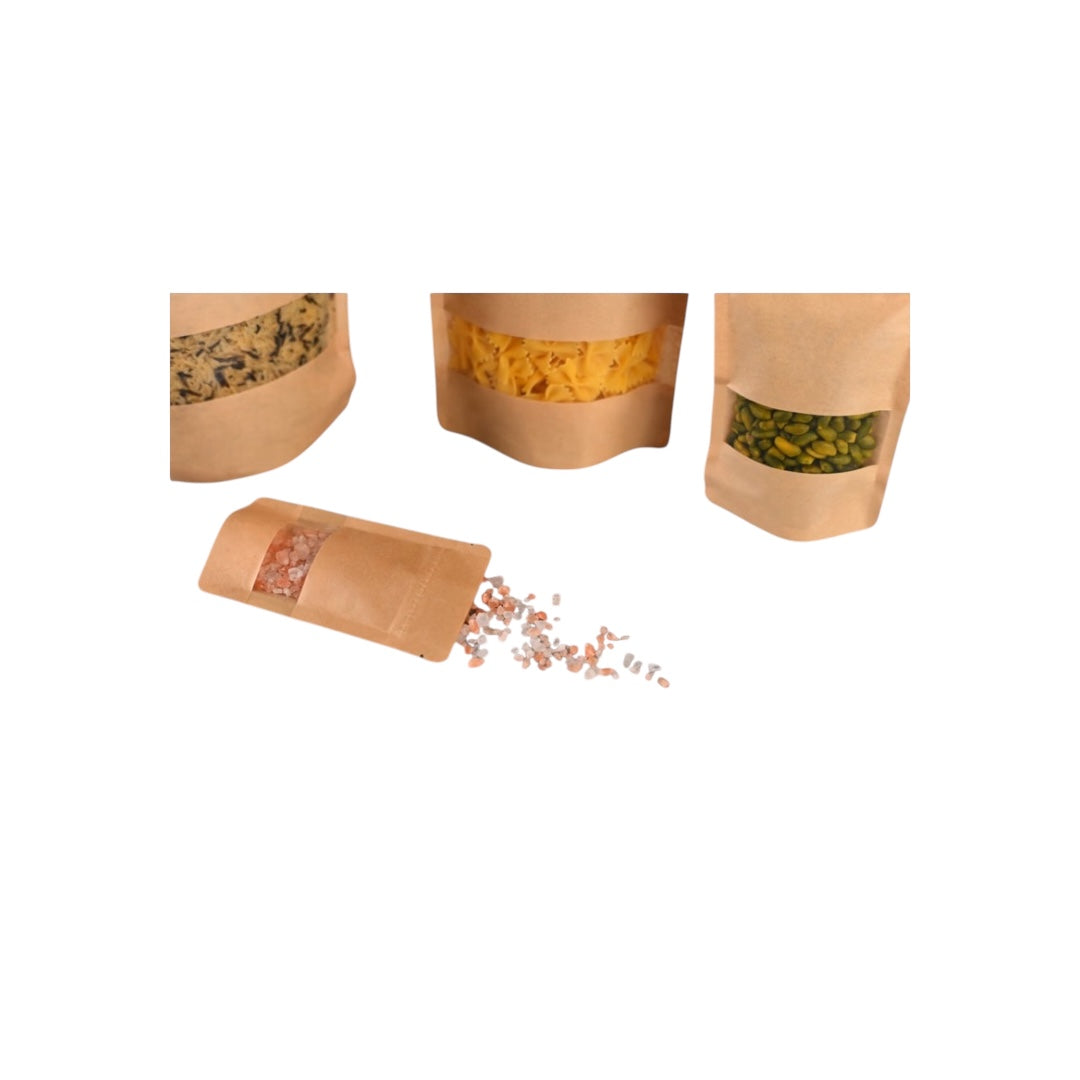 Standbodenbeutel mit Sichtfenster – 100 ml