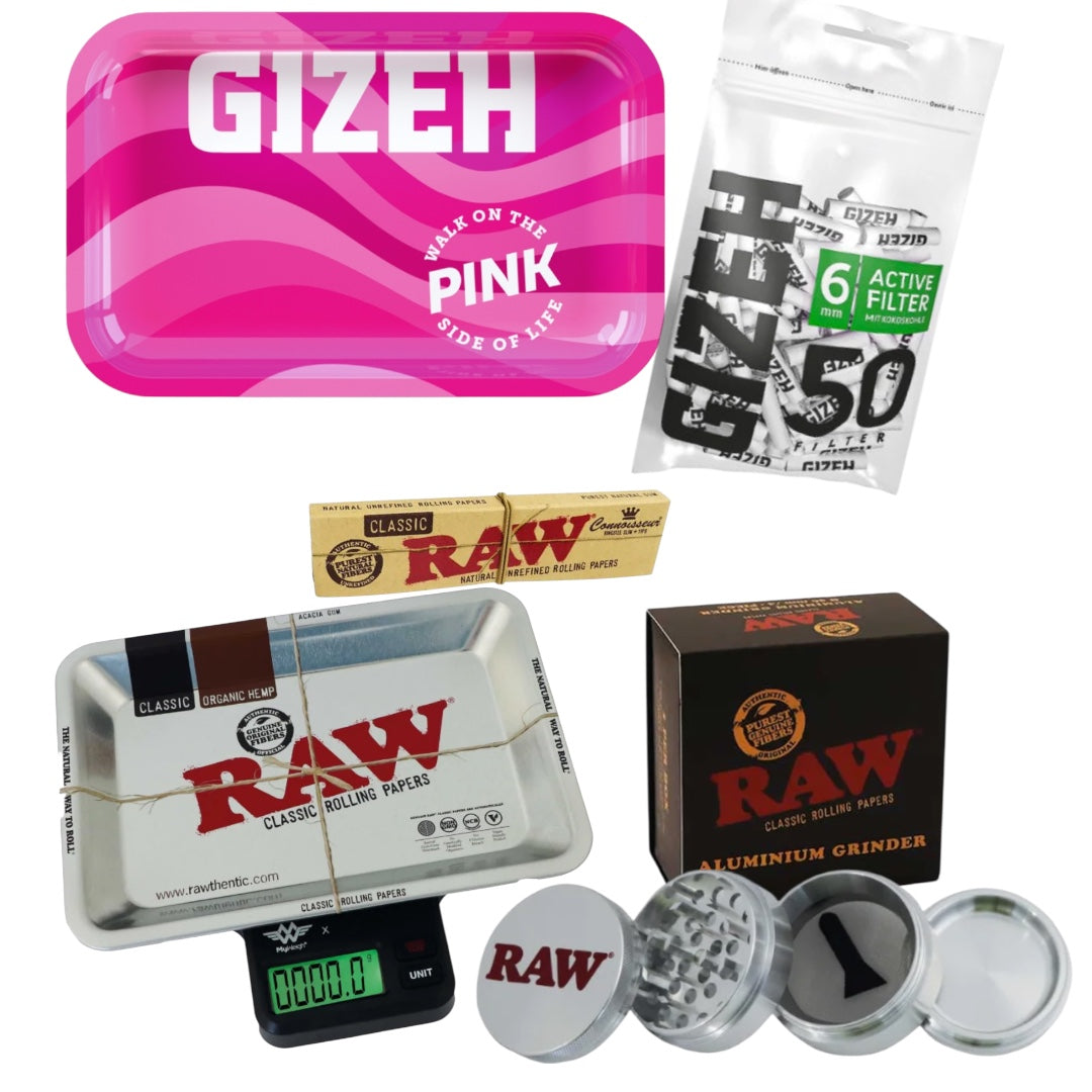 Starterset Pro RAW Edition – Premium Set mit RAW Grinder & Waage