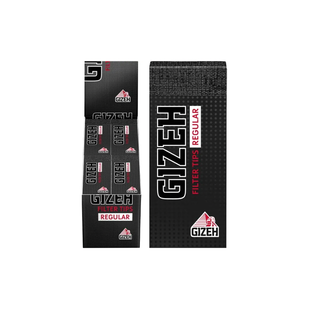 GIZEH Filter Tips REGULAR – 35 Blatt