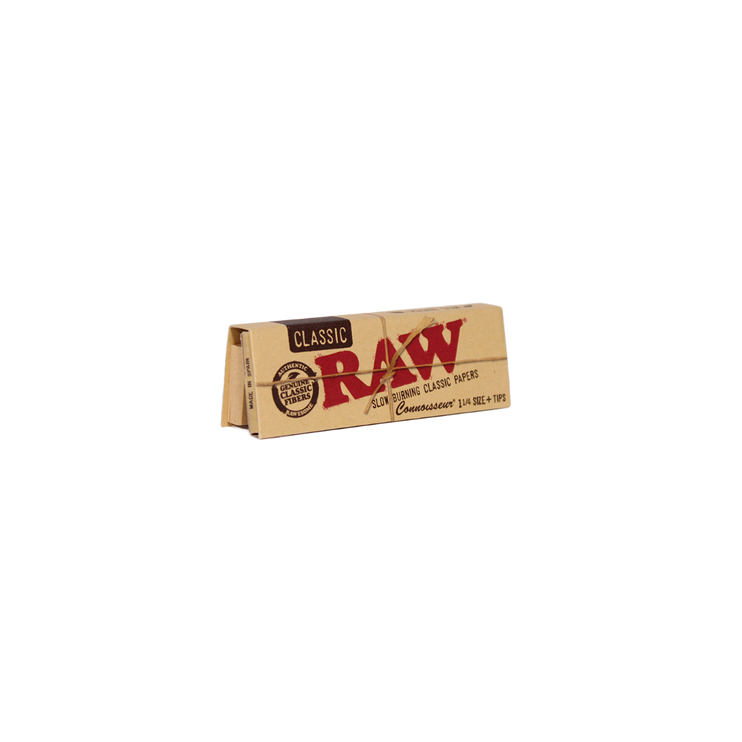 RAW Connoisseur – 1 ¼ + Tips